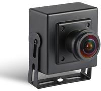 5MP POE IP Mini Caméra,Ultra HD 2880x1620P,Objectif Fisheye 1,7 mm (170°FOV),Petite Caméra H.265 Détection de Mouvement de Surveillance,Application PC/Téléphone (I706-3-P)