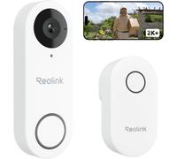 5Mp Sonnette Connectée Caméra Wi-Fi Avec Chime, Vue 3:4 Tête Aux Pieds, Wi-Fi 5/2,4 Ghz, Audio Bidirectionnel, Détection Colis/Personne, Étanche, Compatible Nvr (Filaire, Version 2[GBP6275221]