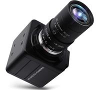 5Mp Web Camera With 5-50Mm Varifocal Lens, 10X Optical Zoom 2592X1944 Manual Focus Hd Webcam With Aptina Mi5100 Sensor, Us2.0 Computer Camera For Windows Mac Linux Android