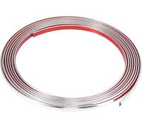 5mx10mm PVC Chrome Argenté Garniture Bande pour Voiture Corps Porte Fenêtre