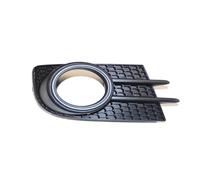 5N0853665 5N0853666 Pour VW Pour Tiguan 2012-2018 Version Ue Pare-chocs Avant Voiture Cadre Phare Antibrouillard Couverture Coque Lampe Antibrouillard PGQSQVTXF(Black Ring Left)