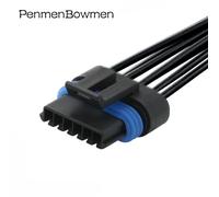 5p Wire Harness 1 Pc With 15cm Wire Delphi-Prise De Surveillance De L'oxygène Automatique, Prise Femelle Sfp, Capteur De Pression D'admission De Voiture, Connecteur De Fil, 12162190, 2 Broches, 3 Broc