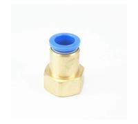 5pc 1/2" Female to Fit Tube O/D 12mm Pneumatic Push In Connector Union Quick Release Air Fitting Plumbing
