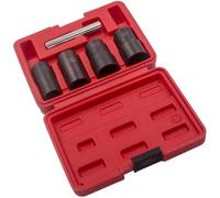 5Pc 1/2” Twist Socket Drive 17 19 21 22mm For Wheel Lock Nut Damaged Removal