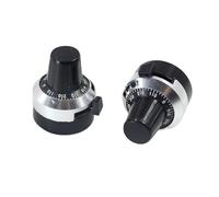 5pc 3590S WXD3-13 Potentiomètre Bouton Cadran verrouillable Hat XSN-III-4mm 6mm 6.35mm(6.35mm)