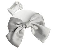 5pc Big Hair Bow Ties Clips Satin Two Layer Butterfly For Women Bowknot Hairpins Trendy Girls Accessories Barrettes(Color9)