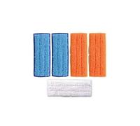 5pc détachables lavable épongeant pads remplacements pour irobot braava jet 240 241 accessoires d'aspirateur 513