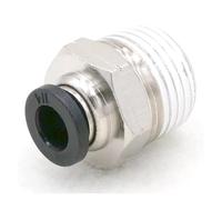 5pc Fit Tube O.D 1/4" -3/8" NPT Male Straight Air Pneumatic Fitting