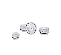 5PC M60x2mm Metric Male Oil Level Sight Glass Window Round Head For Air Compressor Gearbox