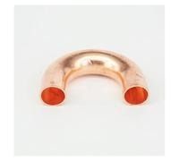 5PC OD 7x0.5x16.48mm U Type 180 Degree Bend Copper Weld Pipe Connector Fitting Adapter