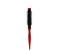 5pc S Rouleau De Cheveux Brut Brosse Poignée Rouge Rond Peigne Salon(C)