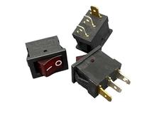 5pc SR-06 Three-pin two-position toggle switch 6.5A250V power button with light 21 * 15mm