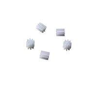 5pcs 0.5Module Gear 8T Teeth Toy RC Model Car Drone Engine Coreless electronic starter 1mm Shaft Transmission Pinion Gear ICXLPMC