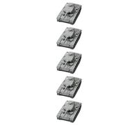 5PCS 1/144 Échelle DIY Allemand Panzer III Ausf. J Char Moyen “PzKpfw III J” Kit De Modèle en Résine 3D pour Collection Militaire Miniature