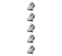 5PCS 1/144 Échelle DIY Modèle en Résine De Voiture Blindée AS-43 Italienne - Autoblinda Sahariana Véhicule De Reconnaissance WWII pour Collections Militaires