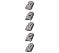 5PCS 1/144 Échelle M113AS4 Camion Blindé De Transport De Troupes en Résine - Kit De Modélisme Militaire DIY pour Collectionneurs
