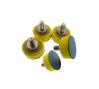 5pcs 1″ 25MM - Vinyl M6 Thread Backing Plate Sanding Pad, Replacement Pad for Discs & Abrasive Tools