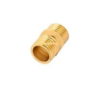 5pcs 1/4BSP to 1/4BSP Male Thread Brass Pipe Hex Nipple Fitting Quick Adapter