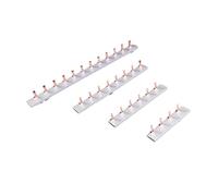 5PCS 1.4mm Copper Busbar for 1 Pole Circuit breaker MCB Busbar Connection 4way 6way 8way 12way Single Phase BIANMTSW(FORK Type 1P 12w-5PC)