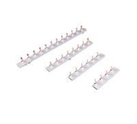 5PCS 1.4mm Copper Busbar for 1 Pole Circuit breaker MCB Busbar Connection 4way 6way 8way 12way Single Phase MQXFCZUX(FORK Type 2P 12w-5PC)