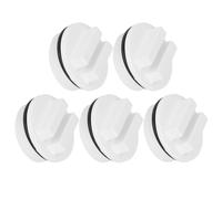 5PCS 1.5in Fileté Ligne De Retour De Spa De Piscine Bouchon D'hivernage Bouchon De Vidange De Filtre Avec Joint torique pour hivernage des piscines pendant la saison d'hiver et pour la plupart des bou