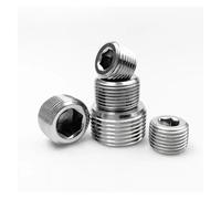 5pcs 1/8" BSPP Male Therad 304 Stainless Steel Internal Hex Pipe Fitting End Cap