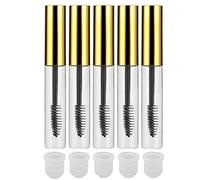 5pcs 10 Ml de Mascara de Mascara Vide Portable Léger avec de Cils, Empêchez les Fuites, Facile à Transférer, Stockage pour le Maquillage, la Croissance de la Croissance des Cils