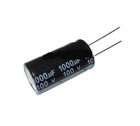 5pcs 100V1000UF 18 * 35mm 1000UF 100V 18 * 35 aluminum electrolytic capacitor AUOQKQUT