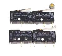5PCS 10PCS SS-5 SS-5GL SS-5GL2 SS-5GL13 Petit micro-interrupteur de fin de course à 3 broches série SS-5GL(10PCS SS-5GL)