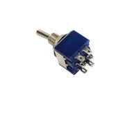 5pcs 10pcs Toggle Switch 6A 125VAC On On SPDT 6mm Switch DPDT On Off On Cap MTS-102 103 MTS-202 203 NWPNLXEA(MTS-202 Without Cap,10pcs)