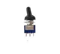 5pcs 10pcs Toggle Switch 6A 125VAC On On SPDT 6mm Switch DPDT On Off On Cap MTS-102 103 MTS-202 203 NWPNLXEA(MTS-103 With Cap,10pcs)