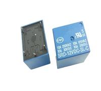 5pcs 12V Relay 5 PIN Conversion Type 250VAC SRD-12VDC-SL-C SRD-12V SRD-12VDC SRD-12VDC-SL 10A T73 Power Relay