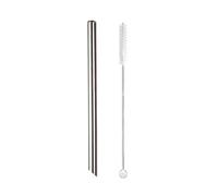 5pcs 12x215mm Metal Straw 8.5'' Reusable Drinking Straws For Bubble Tea Boba Smoothies Milkshakes 647(Silver sharp)