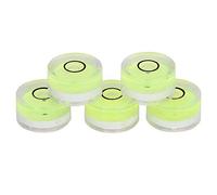 5pcs 15mm Mini Outil de Mesure de Niveau Rond à Bulle, Niveau à Bulle, Angle de Réglage de l'Instrument pour l'Échelle de Balance