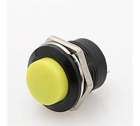 5pcs 16mm R13-507 Interrupteur à Bouton-Poussoir Momentané Off (ON) Commutateurs à Bouton-Poussoir à Réinitialisation Automatique 6A/125VAC 3A/250VAC (Color : 3)(1)