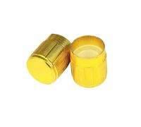 5PCS 20 Position 360 Degree Rotary Encoder EC11 w Push Button 5Pin Handle Long 15/20MM With A Built In Push Button Switch NWPNLXEA(Yellow cap)
