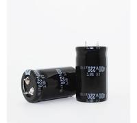 5pcs 220UF 400V Electrolytic Capacitor 400V220UF 25 * 40MM NWPNLXEA