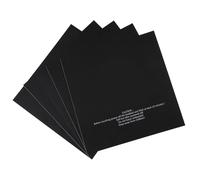 5pcs 220x220mm Imprimante 3D Buildtak, Aventurier 4 Autocollants de Plaque de Construction, Autocollants D' de Plaque de Lit Chauffante Accessoires