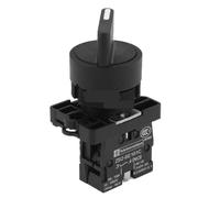 5Pcs 22mm Latching 1 NO Long Handle 2-Position Rotary Selector Switch ZB2-EJ21
