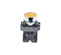 5Pcs 22mm Yellow Momentary Push Button Switch XB2-BA51 1NO NWPNLXEA