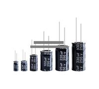 5pcs 250V Aluminum Electrolytic Capacitor 1UF 2.2UF 3.3UF 4.7UF 10UF 22UF 33UF 47UF 100UF 220UF 330UF NWPNLXEA(250V 330UF 5PCS)