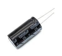 5PCS 25V10000UF 18 * 35mm 10000UF 25V 18 * 35 Condensateur électrolytique en aluminium