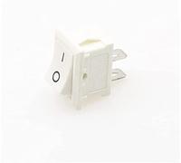 5pcs 2Pin 2Position ON/Off SPST Montage sur Panneau Interrupteur à Bascule AC 6A/250V 10A/125V Noir KCD1 15 * 21mm (Color : 2)(8)