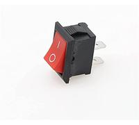 5pcs 2Pin 2Position ON/Off SPST Montage sur Panneau Interrupteur à Bascule AC 6A/250V 10A/125V Noir KCD1 15 * 21mm (Color : 2)(7)