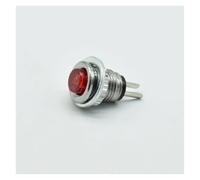 5pcs 2pin button Switch 8MM 0.5A 250V AC Reset Button Round Switch DS-101 NWPNLXEA(5 red)