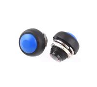 5Pcs 2Pin Switch 12mm 1A switch PB86-33B 12v momentary Push button Switch reset Non-locking pbs33b NWPNLXEA(Rosa)