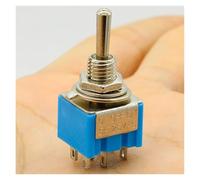 5pcs 3 Position 2P2T DPDT ON-OFF-ON Miniature Toggle Switch NWPNLXEA