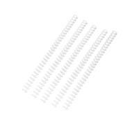 5pcs 30 Bobines De Liaison D'anneaux Pour Planificateur Carnet Remplissage Planificateur Journal 12 Mm 30 Trous En Plastique Peigne Peigne À Main