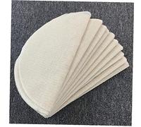 5pcs 30cm Non Stick Steamer Silicone Liners Mesh Pad Mat Steamed Buns Dumplings Cuisson Pâtisserie Dim Sum Mesh Étuvé Pain Mat