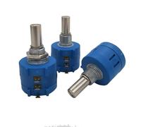 5pcs 3590S-2-101L 3590s 100 ohm potentiomètre commutateur 10 anneaux précision réglable résistance multi-tours potentiomètre multitours